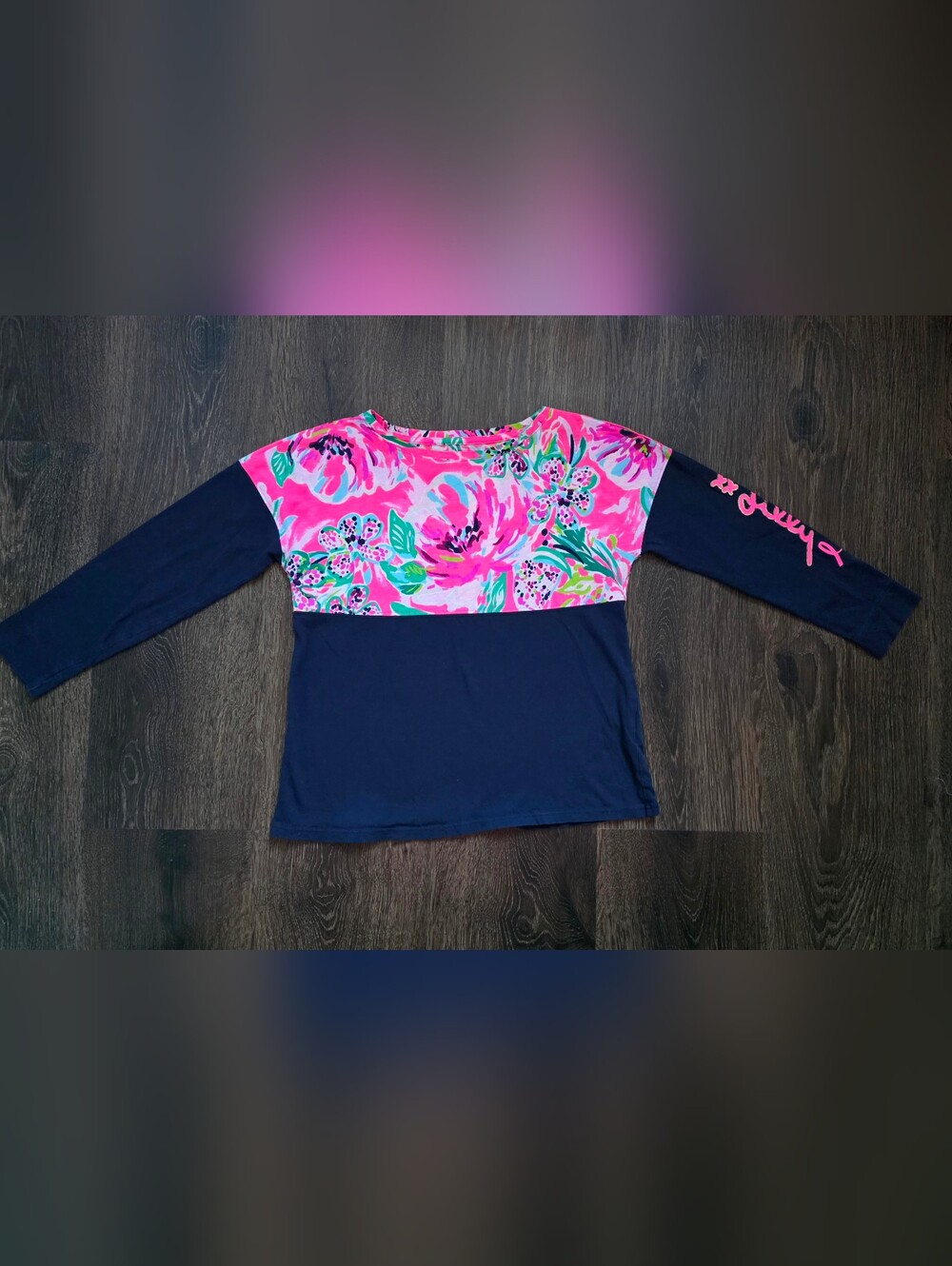 Lilly Pulitzer "Paws for a Cause" Finn long sleeve top